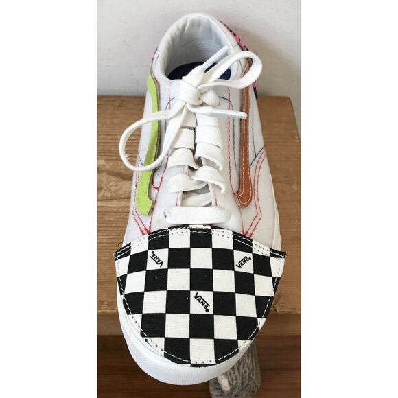 Vans x Taka Hayashi DIY Lo Vault LX (H&L) Marshmallow Multi Mens 8 Womens 9.5 main image 7